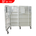 Factory direct sale foldable heavy duty metal wire galvanized metal storage